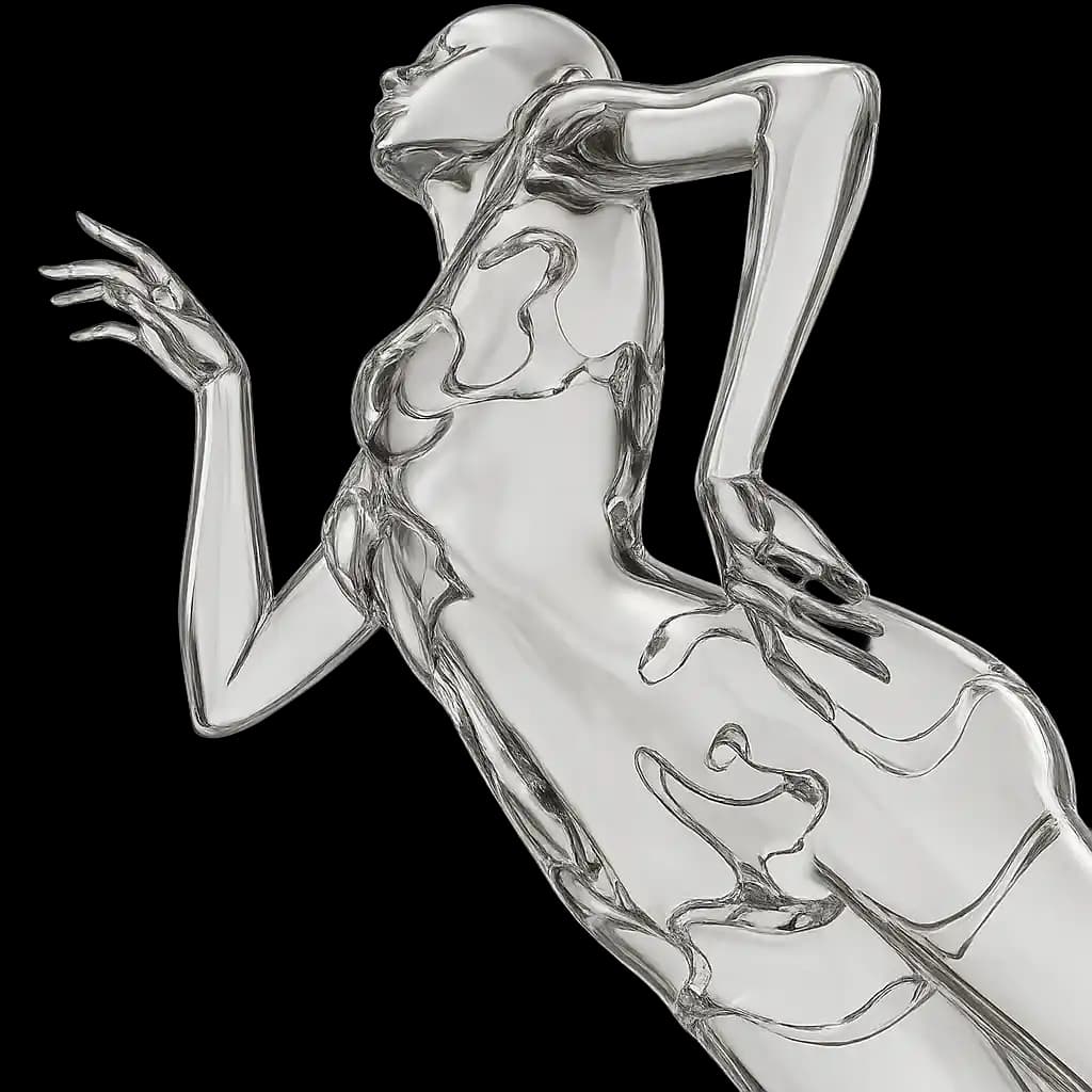 Glass woman