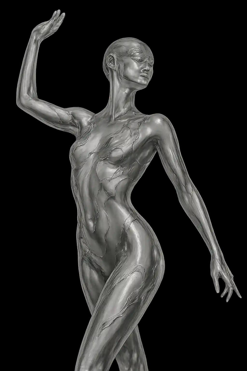 Glass woman